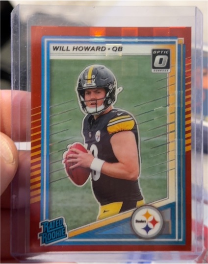 2025 Panini Donruss Optic #309 Will Howard — front