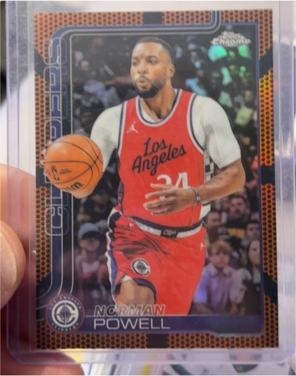 2025-26 Topps Chrome #22 Norman Powell — front