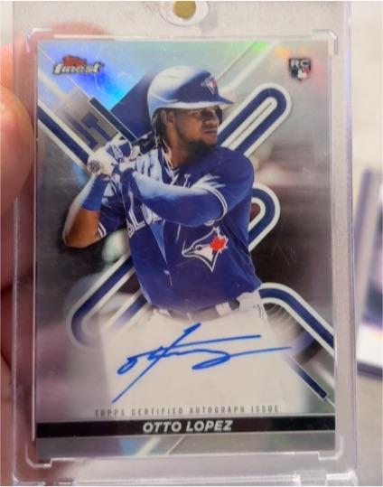 2022 Topps Finest #FA-OL Otto Lopez — front
