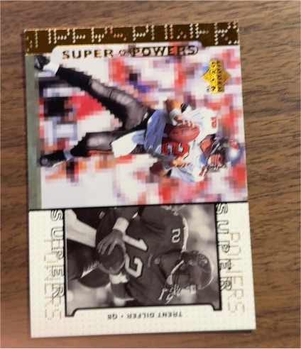 1998 Upper Deck Super Powers #S15 Trent Dilfer — front