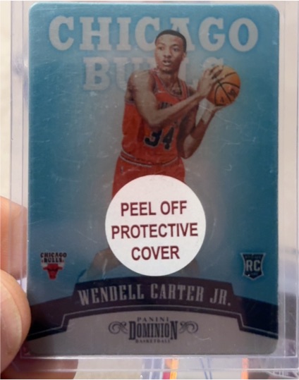 2018-19 Panini Dominion #128 Wendell Carter Jr. — front