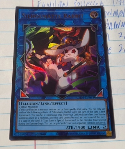 Yu-Gi-Oh! CH02-EN048 Silhouhatte Rabbit — front