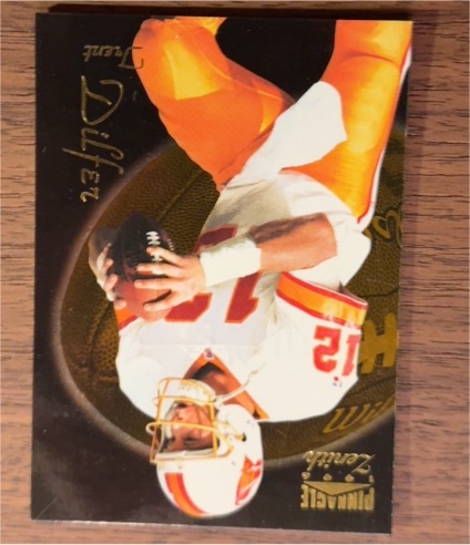 1996 Pinnacle Zenith #Z-46 Trent Dilfer — front