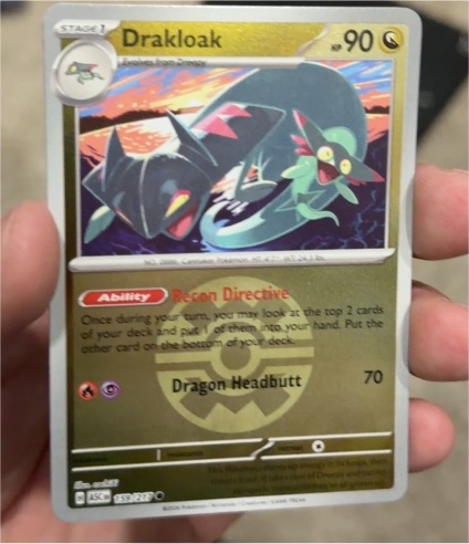 2023 Pokémon #072 Drakloak — front