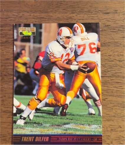 1995 Classic Pro Line Series II #II-41 Trent Dilfer — front