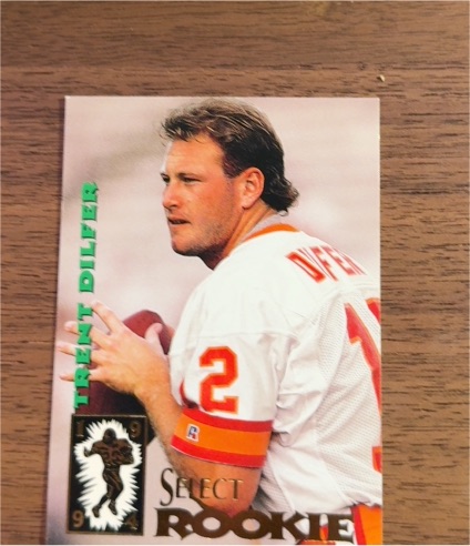 1994 Select #212 Trent Dilfer Rookie — front