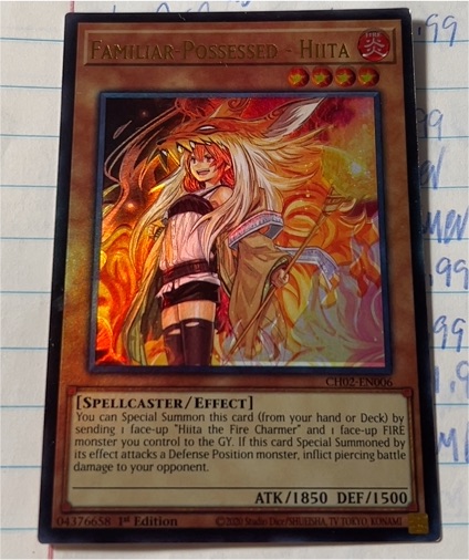 2020 Yu-Gi-Oh! CH02-EN006 Familiar-Possessed - Hiita — front
