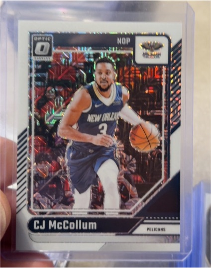 2024-25 Panini Donruss Optic #53 CJ McCollum — front