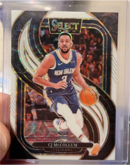 2024-25 Panini Select #133 CJ McCollum — front