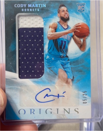 2019-20 Panini Origins #166 Cody Martin — front