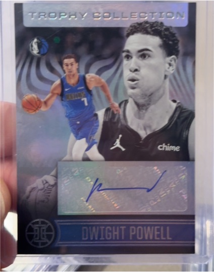 2020-21 Panini Illusions Trophy Collection Signatures #TC-DPW Dwight Powell — front