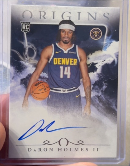 2024-25 Panini Origins #RA-DRH DaRon Holmes II — front