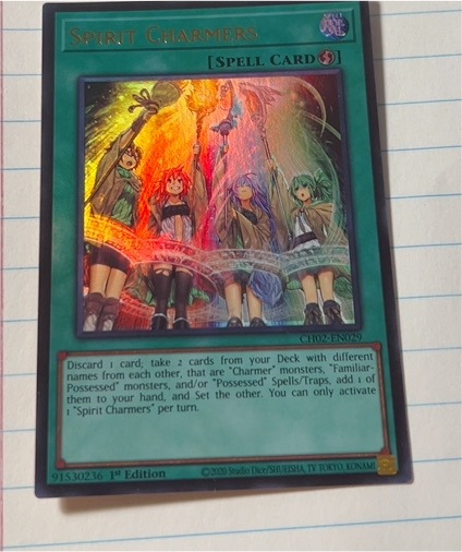 Yu-Gi-Oh! 2020 CH02-EN029 Spirit Charmers — front