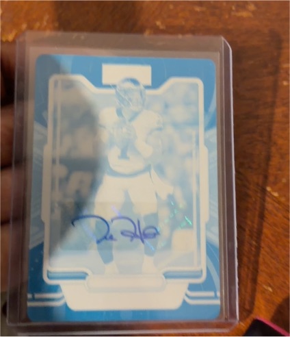 2021 Leaf Platinum #1960 D.J. Uiagalelei — front