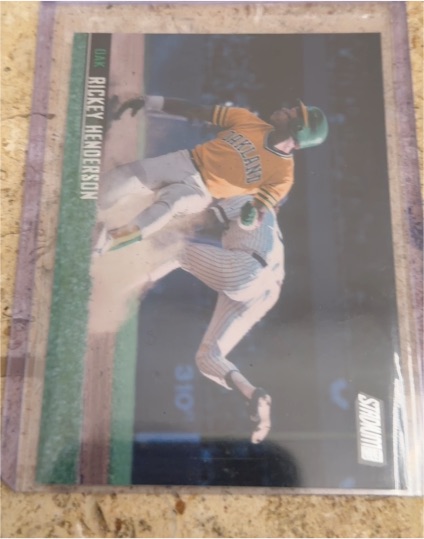 2021 Topps Stadium Club #235 Rickey Henderson — front
