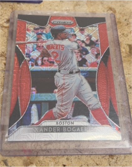 2019 Panini Prizm #183 Xander Bogaerts — front