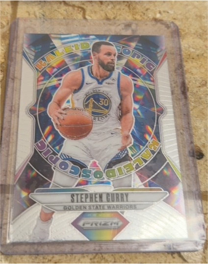 2024-25 Panini Prizm Kaleidoscopic #12 Stephen Curry — front