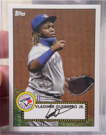 2021 Topps Series 1 1952 Redux #T52-46 Vladimir Guerrero Jr. — front