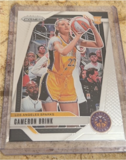 2024 Panini Prizm WNBA #127 Cameron Brink — front