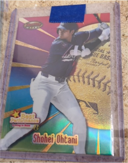2025 Bowman's Best #BP-21 Shohei Ohtani Best Performance — front