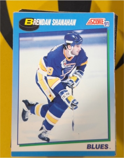 1991-92 Score #588 Brendan Shanahan — front