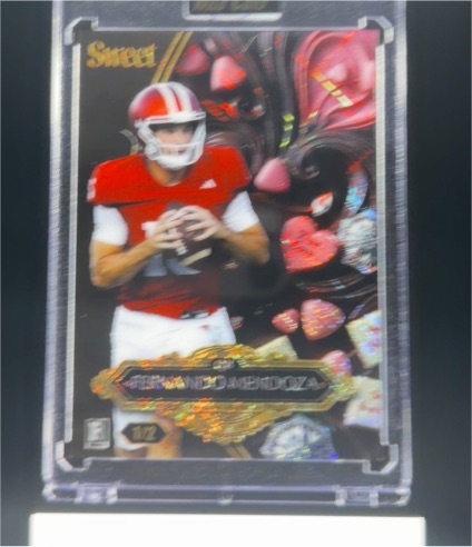 2026 Wild Card Sweet #2 Fernando Mendoza — front