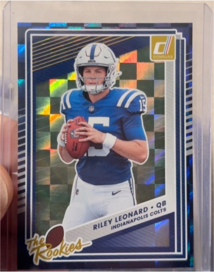 2025 Panini Donruss The Rookies #28 Riley Leonard — front