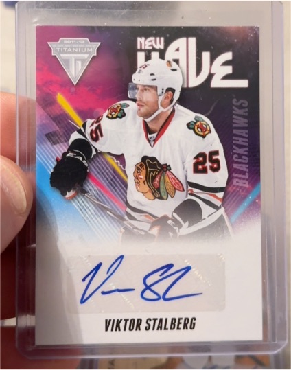 2011-12 Panini Titanium New Wave #38 Viktor Stalberg — front