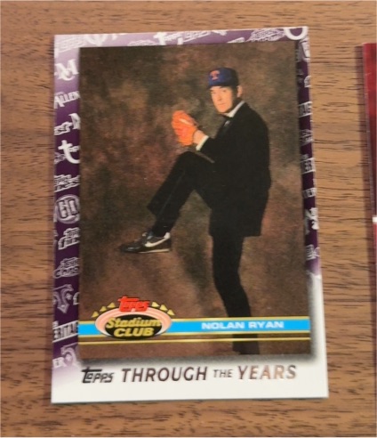 2021 Topps Through the Years #TTY-3 Nolan Ryan — front