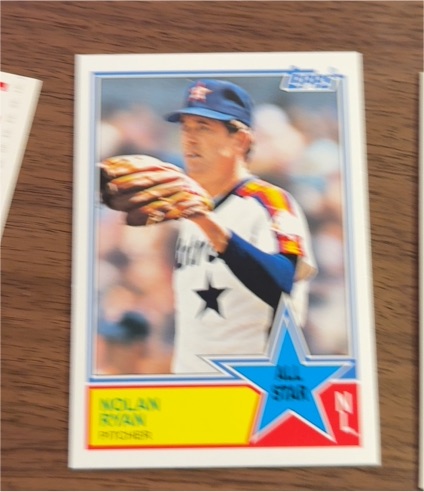 1981 Topps #9 Nolan Ryan — front