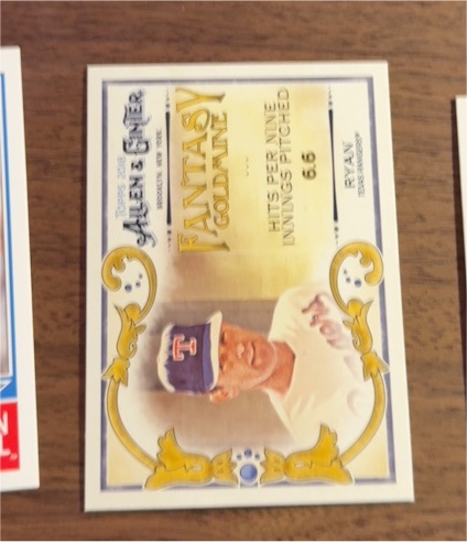 2018 Topps Allen & Ginter #FG-6 Nolan Ryan — front