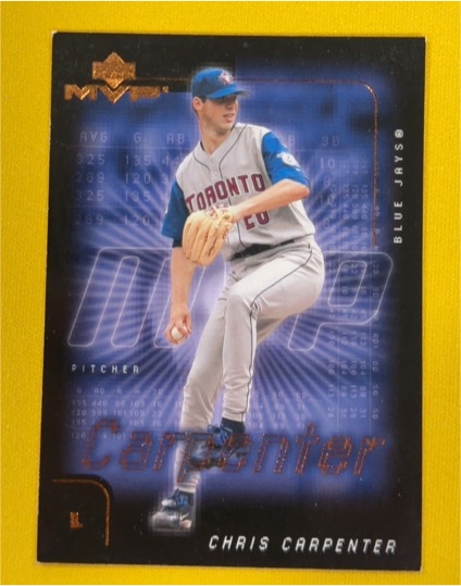 2002 Upper Deck MVP #24 Chris Carpenter — front