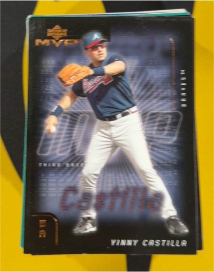 2002 Upper Deck MVP #155 Vinny Castilla — front