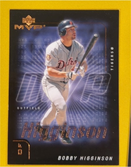 2002 Upper Deck MVP #103 Bobby Higginson — front