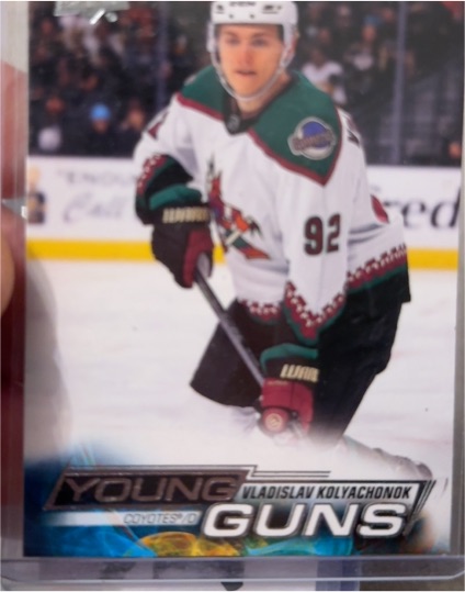 2022-23 Upper Deck Series 1 #239 Vladislav Kolyachonok Young Guns Rookie Card — front