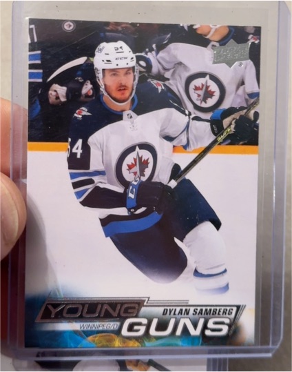 2022-23 Upper Deck #233 Dylan Samberg Young Guns Rookie — front