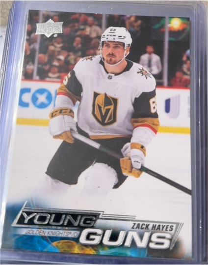 2022-23 Upper Deck Series 1 #242 Zack Hayes — front