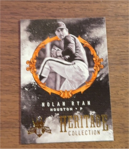 2017 Panini Diamond Kings Heritage Collection #HC-18 Nolan Ryan — front