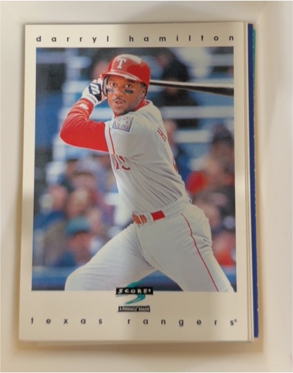 1997 Score #231 Darryl Hamilton — front