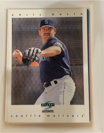 1997 Score #18 Chris Bosio — front