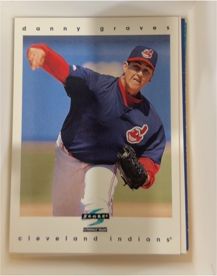 1997 Score #255 Danny Graves — front