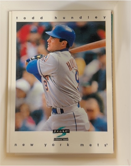 1997 Score #219 Todd Hundley — front