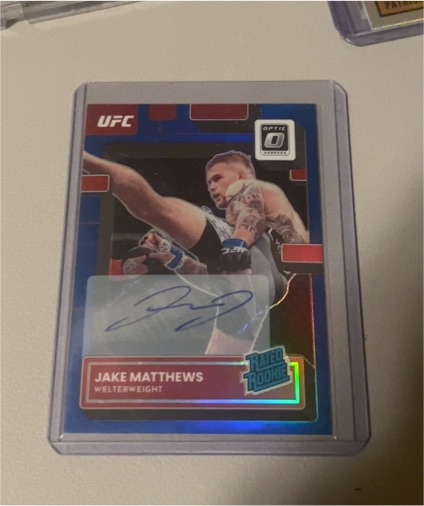 2023 Panini Donruss Optic UFC #116 Jake Matthews — front