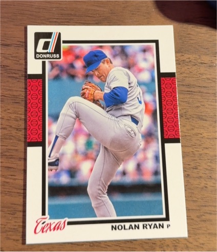 2014 Donruss #190 Nolan Ryan Texas Rangers — front