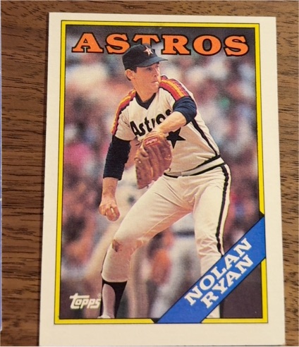 1988 Topps #250 Nolan Ryan Houston Astros — front