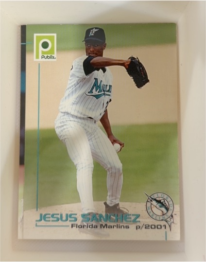2001 Publix #p/2001 Jesus Sanchez — front