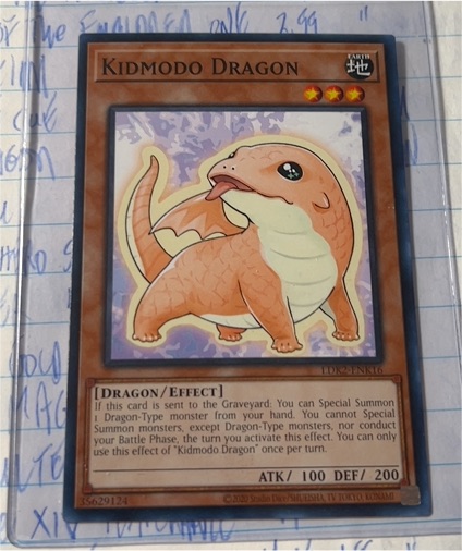 2016 Yu-Gi-Oh! #LDK2-ENK16 Kidmodo Dragon — front