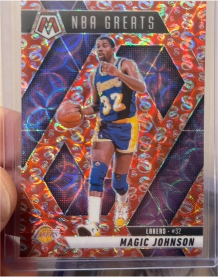 2024-25 Panini Mosaic #296 Magic Johnson — front