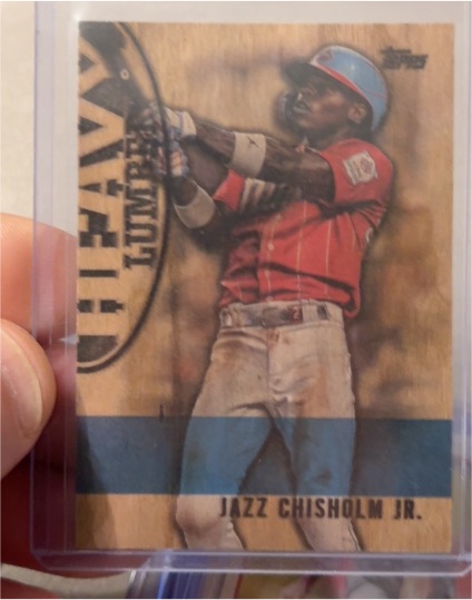 2024 Topps Heavy Lumber #HL-13 Jazz Chisholm Jr. — front
