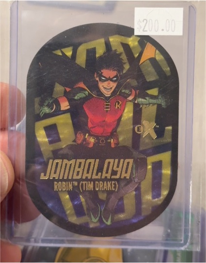 2024 Skybox Metal Universe Robin (Tim Drake) Jambalaya EX #17 — front